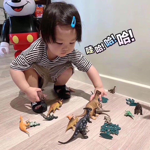 Bộ đồ chơi Khủng Long kiếm ăn 32CT New4all Jurassic World Dinosaurs