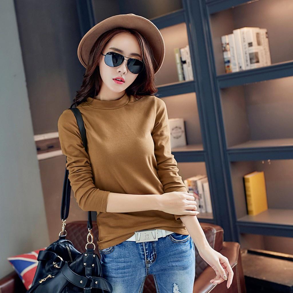 Áo giữ nhiệt LÓT NỈ cho bạn NỮ siêu mềm, cá tính, mát