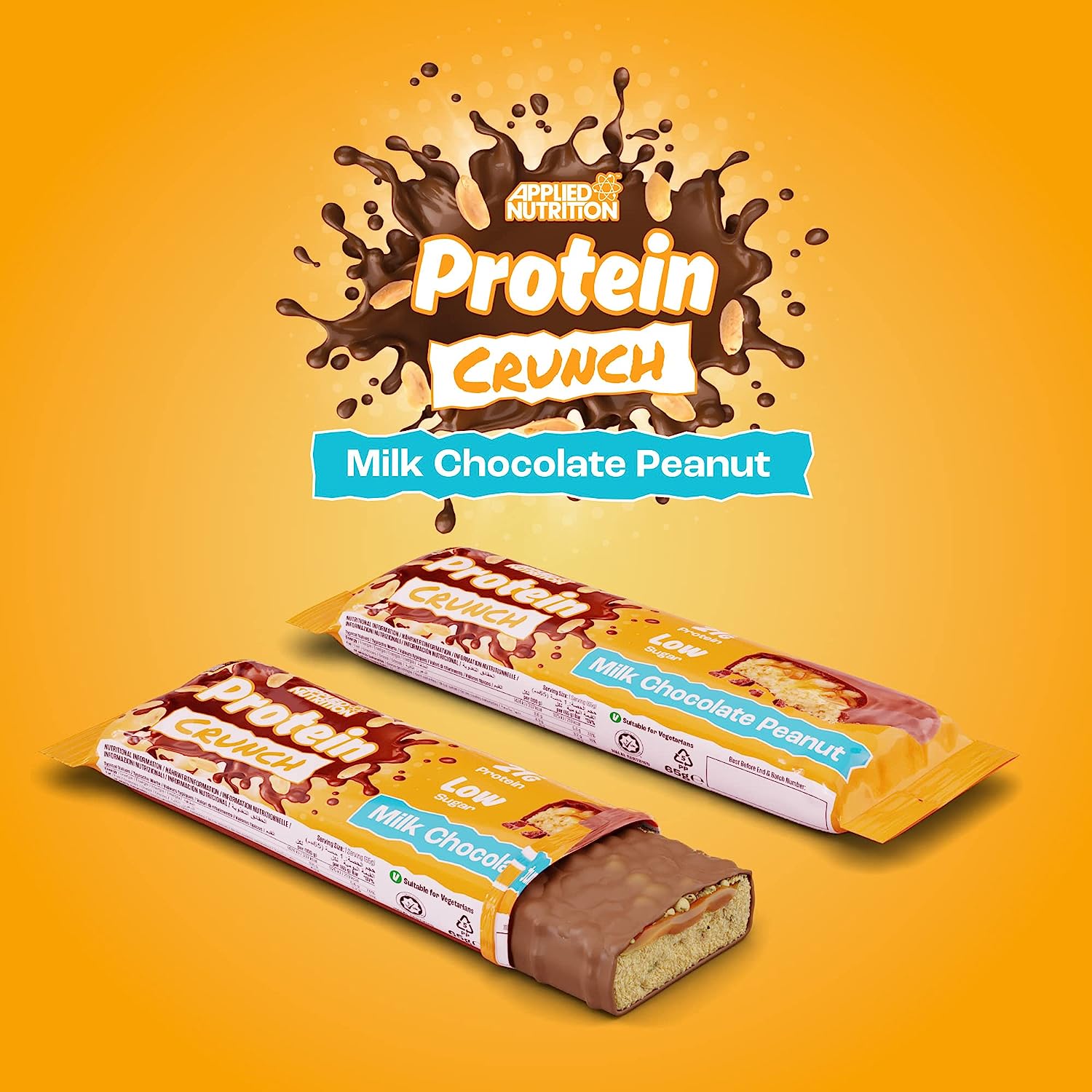 Bánh Applied Nutrition Applied Bar Protein Crunch 62g chính hãng nhập khẩu UK