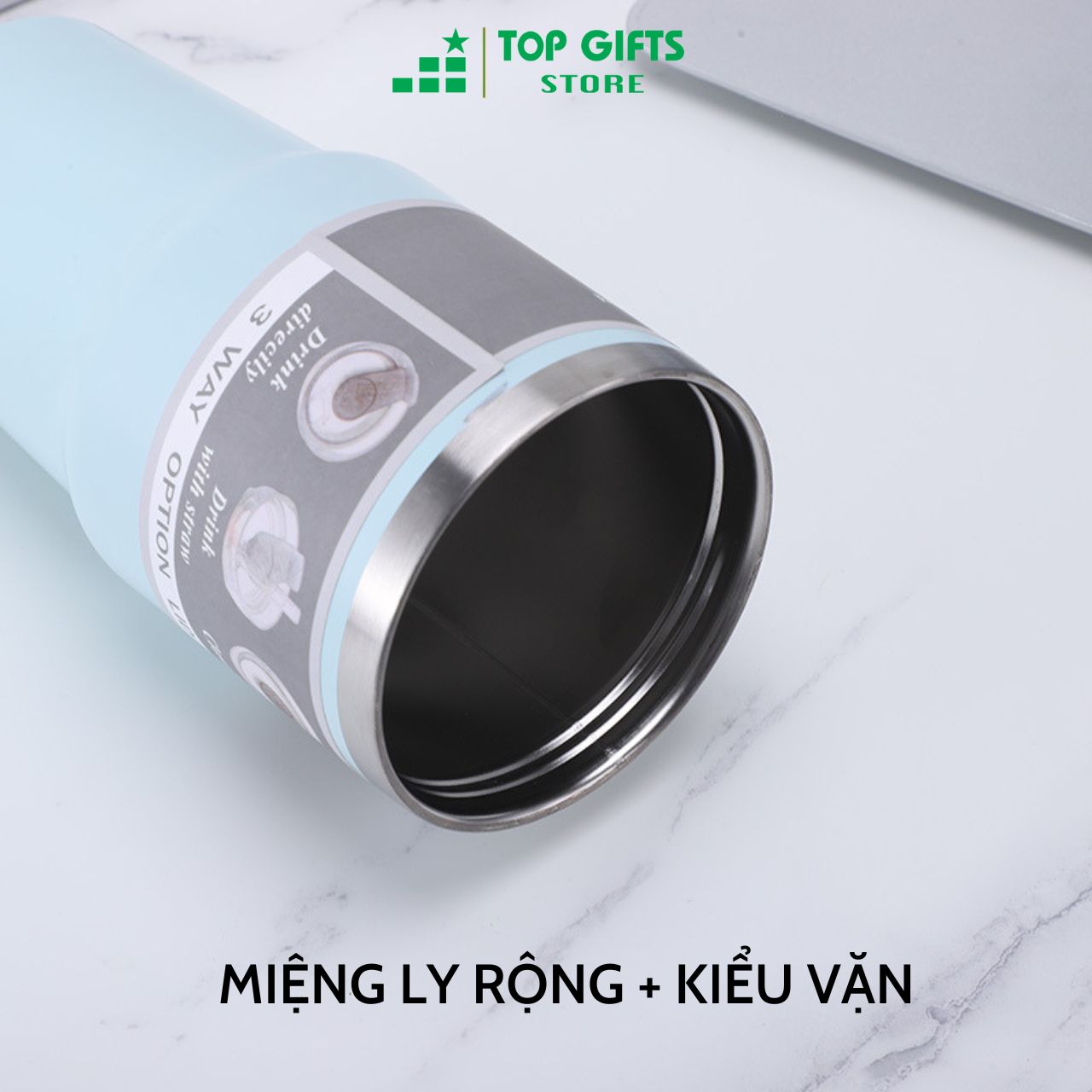 Ly giữ nhiệt LGN720 khắc tên theo yêu cầu dung tích 600ml - Giữ nhiệt 6-8 tiếng