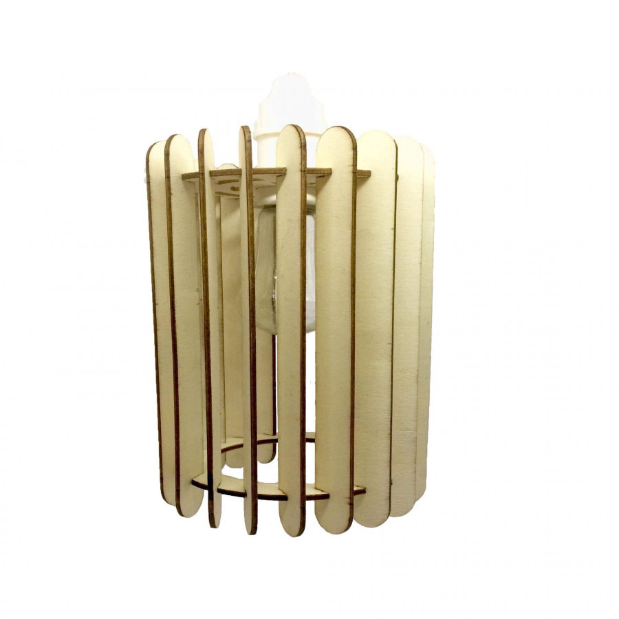 Đèn gỗ diy