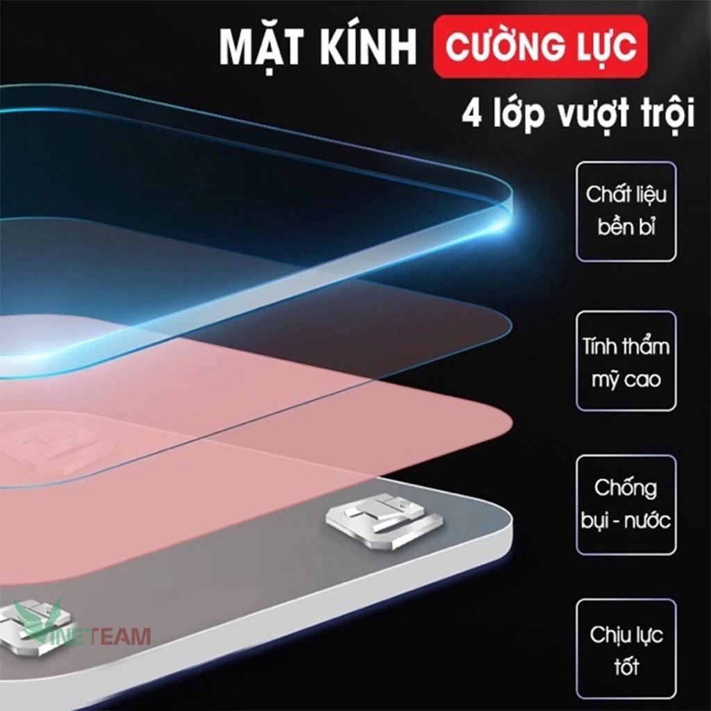 CÂN ĐIỆN TỬ SỨC KHỎE - KÍNH CƯỜNG LỰC VUÔNG - ĐO CHÍNH XÁC -DC4225