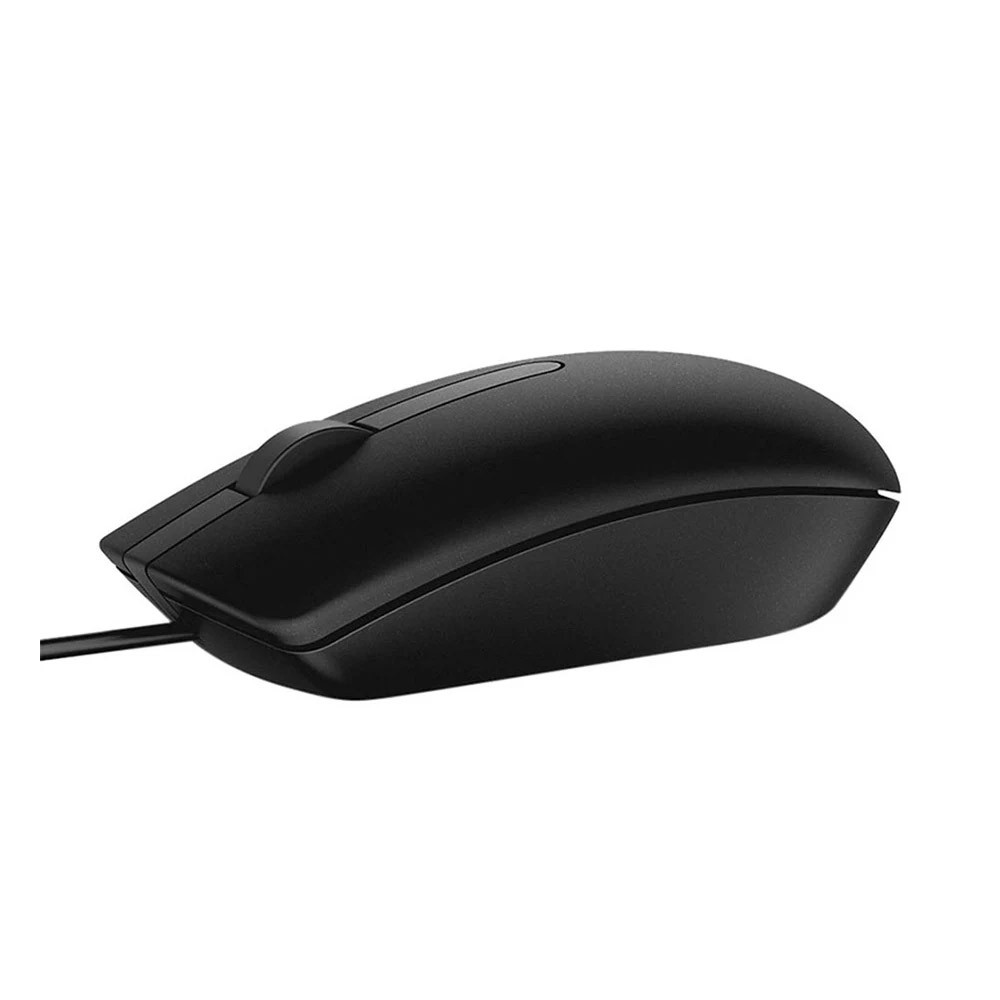 Chuột Có Dây MS116 (Đen) Dây Dài, Thiết Kế Ôm Tay, Thuận Cả 2 Tay Chuyên Nghiệp Văn Phòng Máy Tính Laptop Tivi USB - Hàng Nhập Khẩu