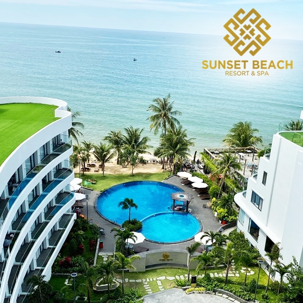 Sunset Beach Resort & Spa 4* Phú Quốc - Buffet Sáng, 02 Hồ Bơi Vô Cực, Bãi Biển Riêng, Đón Tiễn Sân Bay, Bar Ngắm Hoàng Hôn Cực Đẹp, Ngay Trung Tâm Dương Đông