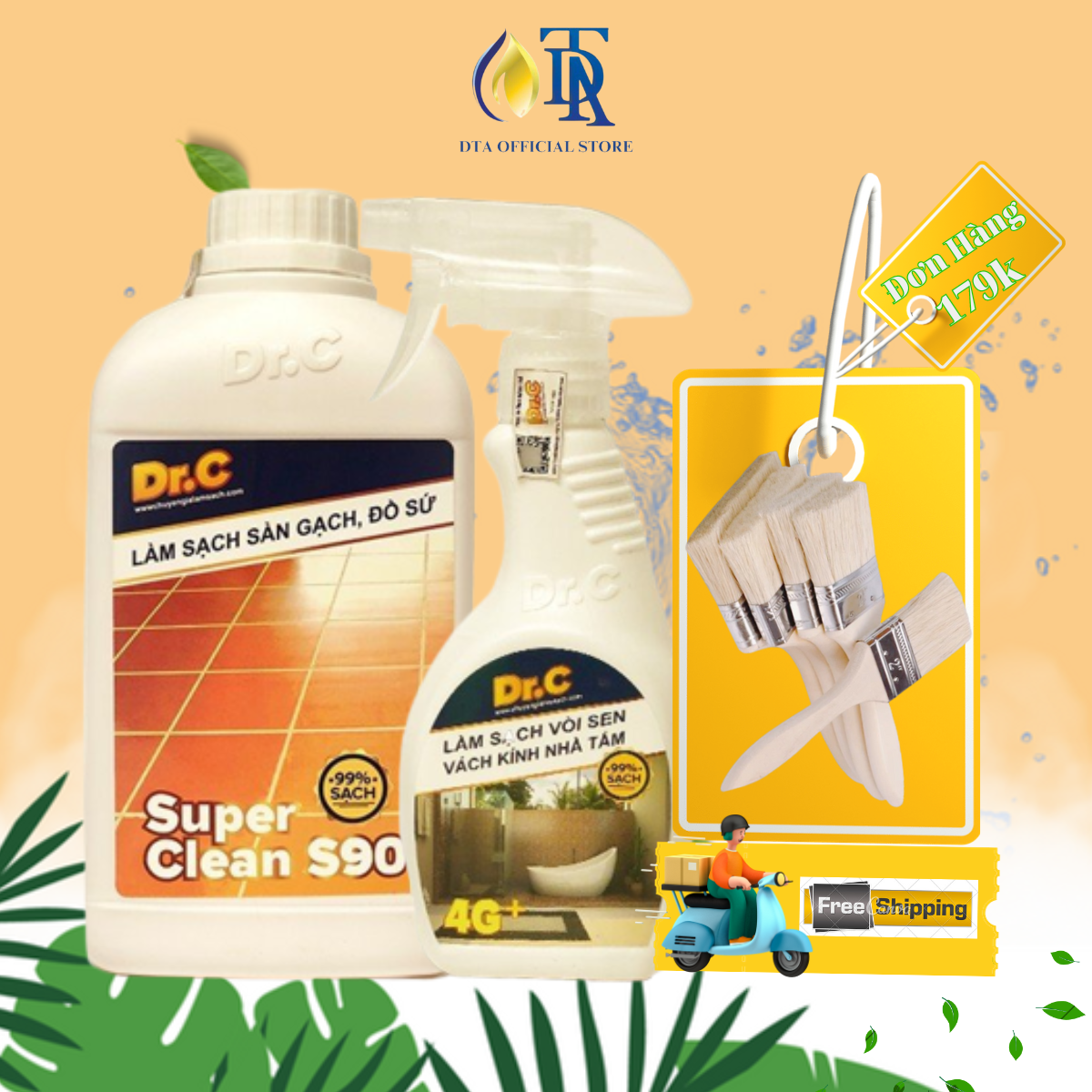 Combo Siêu Tiết Kiệm Dr.C Chính Hãng