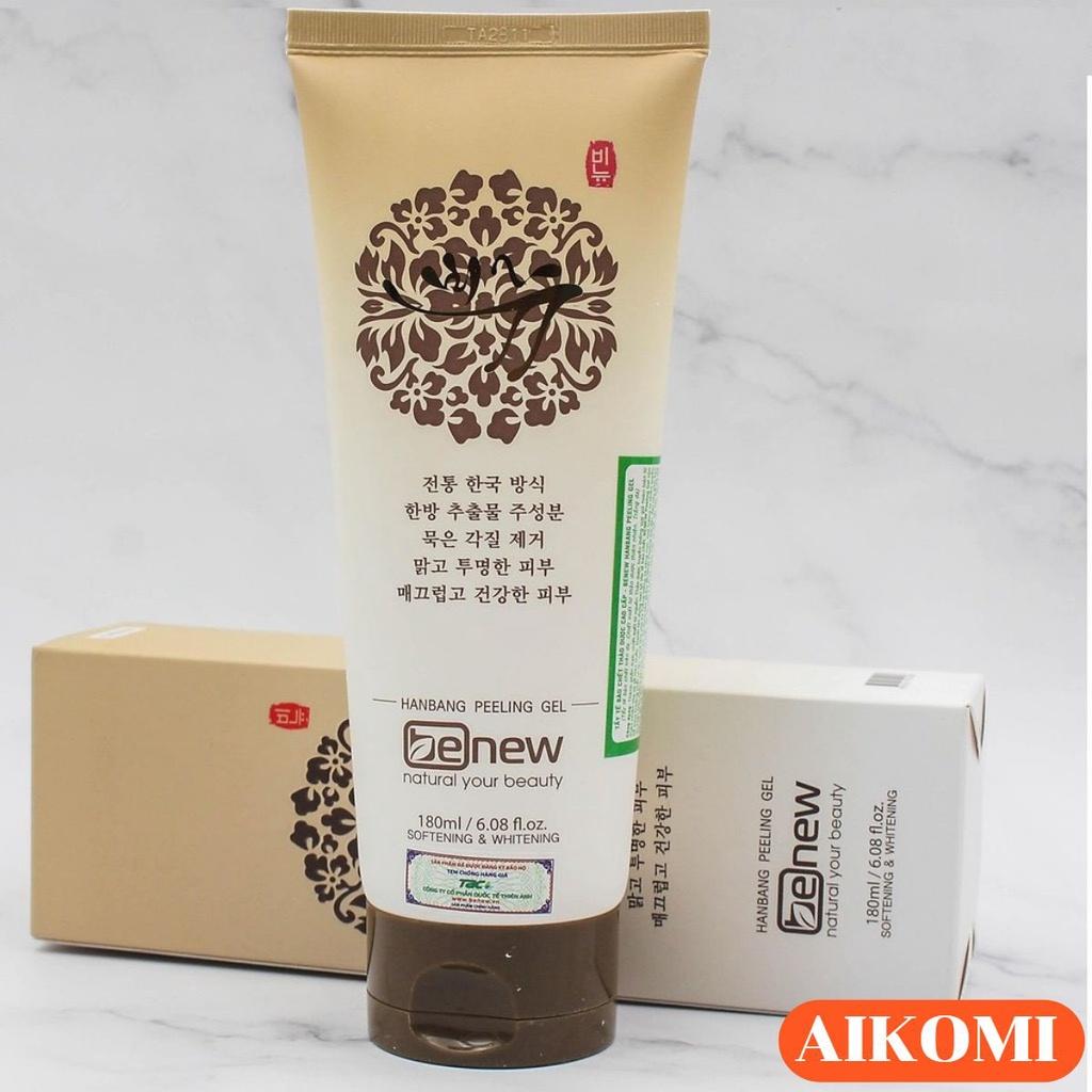 Kem Tẩy Tế Bào Chết - Tẩy Da Chết trắng da thảo dược Benew Peeling gel 180ml hàng chính hãng