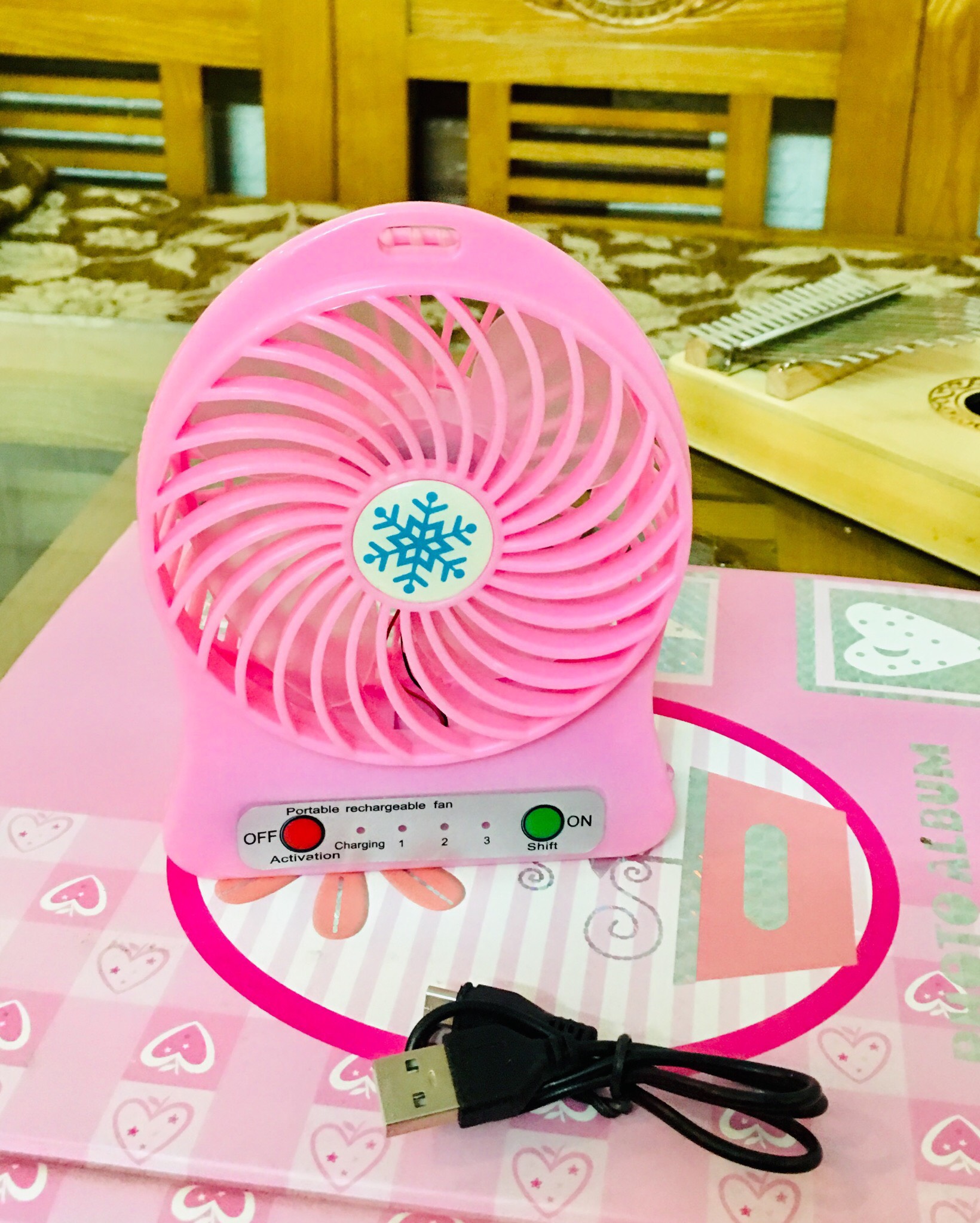 Qụat sạc điện mini 3 tốc độ