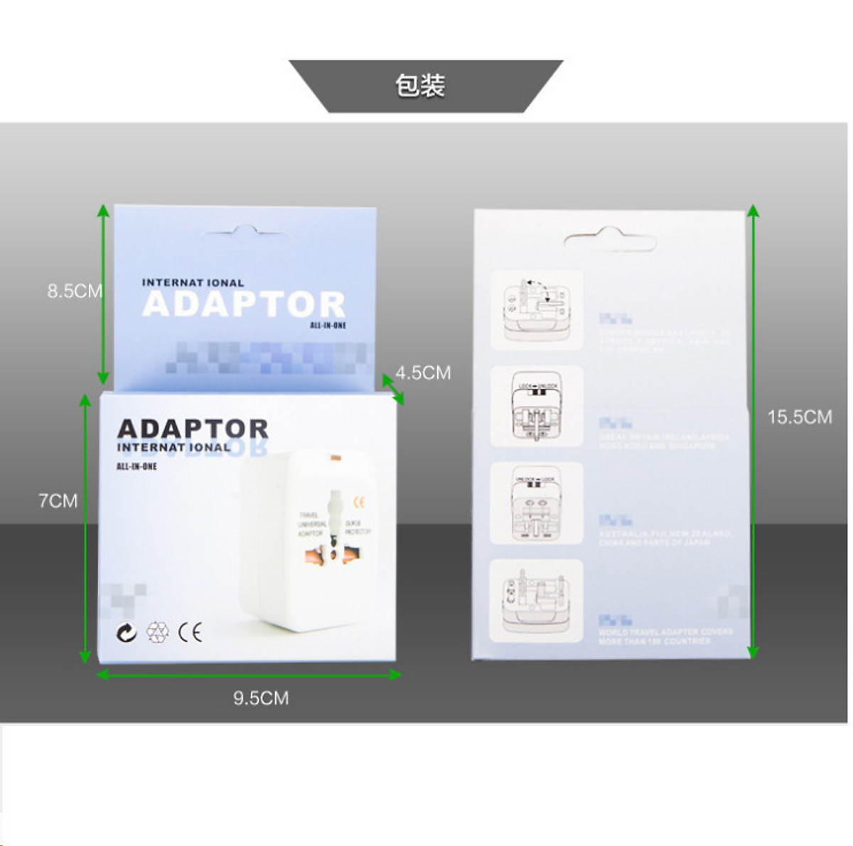 Ổ cắm đa năng du lịch Adapter