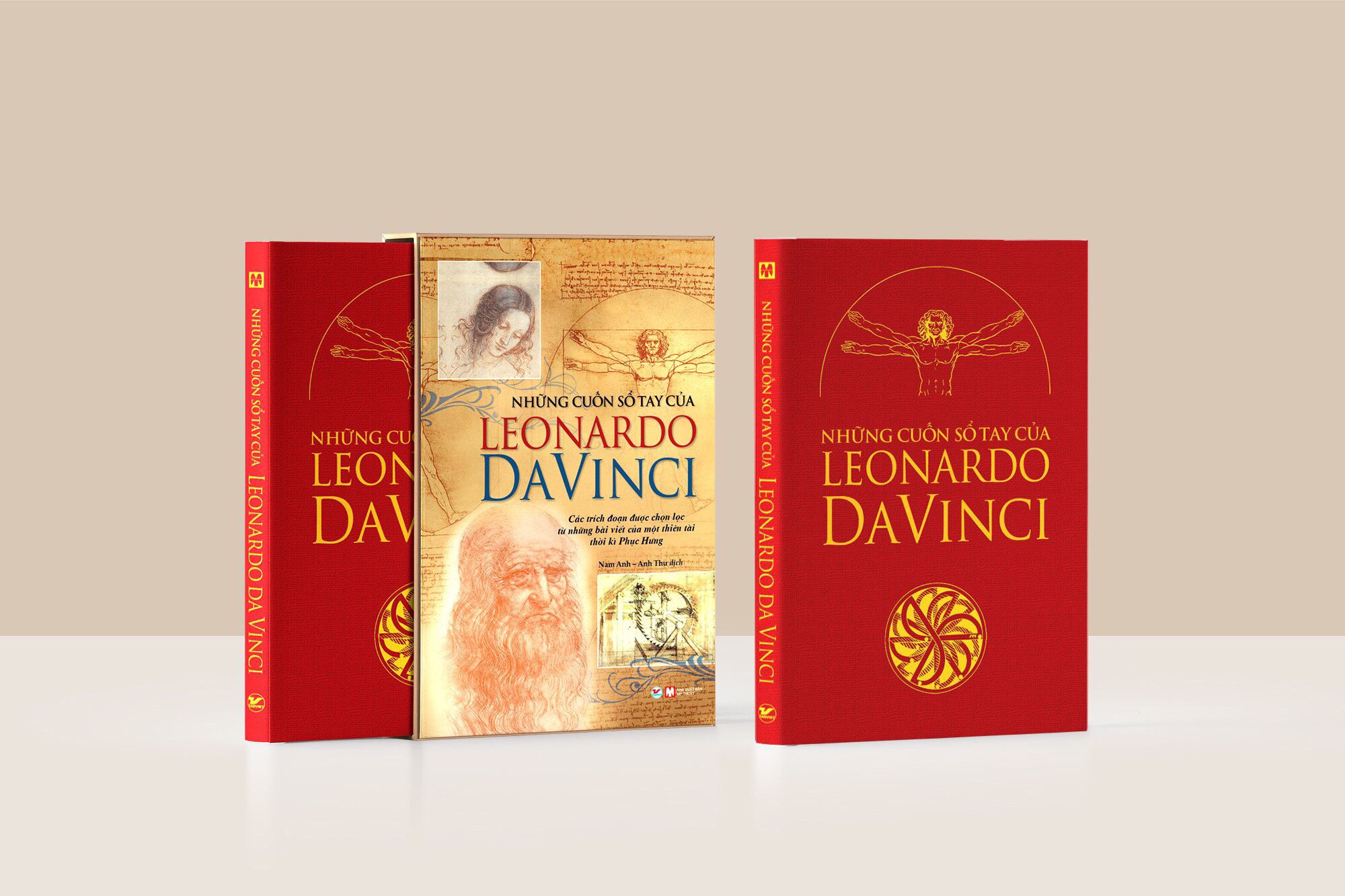 DELUXE BOOKS- Những Cuốn Sổ Tay Của LEONARDO DA VINCI