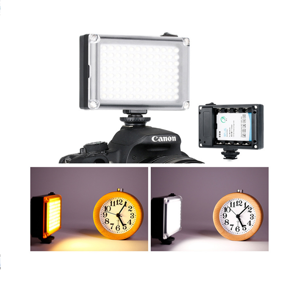 Đèn Led Quay Phim Ulanzi FUDB2 Công Suất Sáng Cực Mạnh, Dành Cho Máy Ảnh DSLR, Máy Quay, Có 2 Loại Nguồn Sạc Cực Kì Tiện