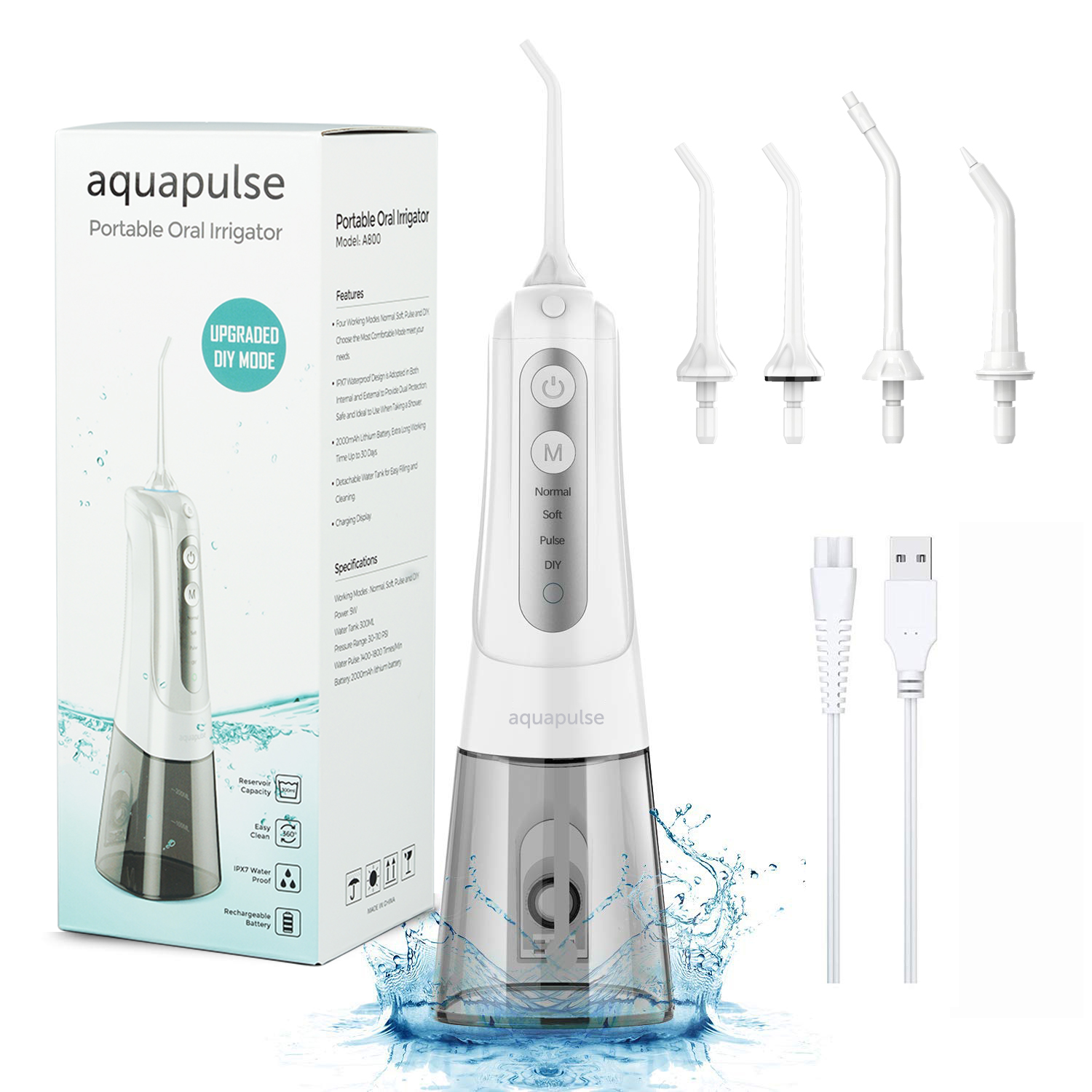 Máy tăm nước du lịch cao cấp Aquapulse A800