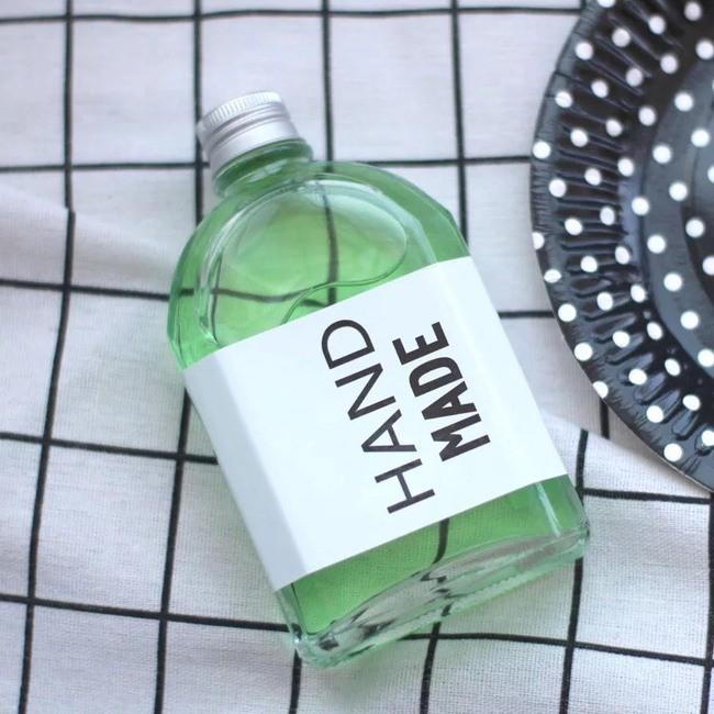 5 Chai Thủy Tinh Đựng Nước 250ml, Đựng Trà Sữa, Detox, Chai Vuông, Thuỷ Tinh Topbanchaynhat