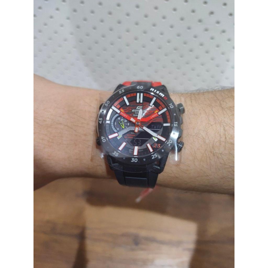Đồng Hồ Nam Dây Nhựa Casio Edifice ECB-2000NIS-1ADR NISMO | Kính Sapphire | Bluetooth | Năng lượng mặt trời | ECB-2000NIS-1A Limited Edition