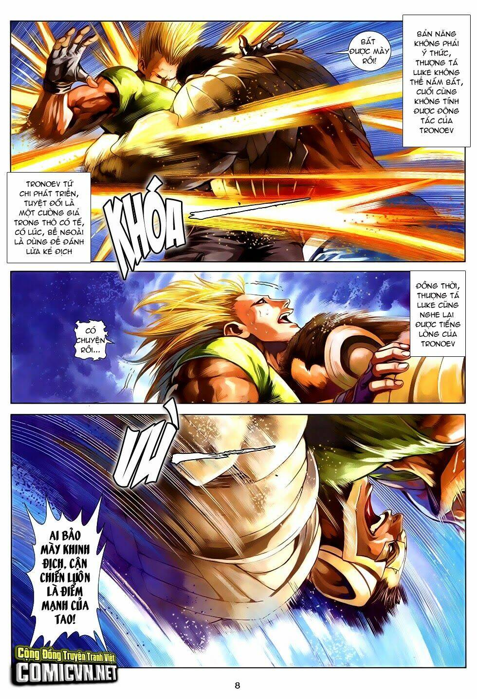 ba động quyền z hadouken zero chapter 8 8