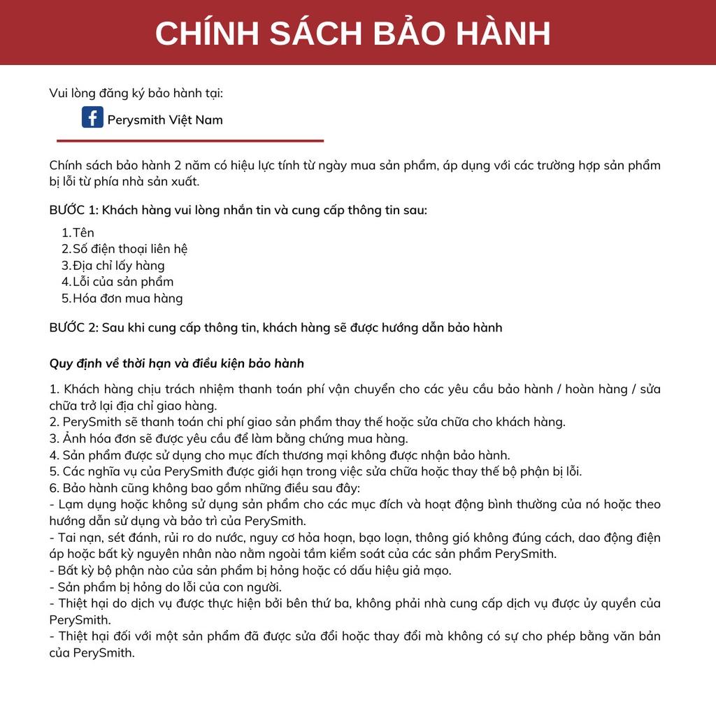 Nồi chiên không dầu cơ 4,8 lít PerySmith PS1520 loại bỏ chất béo có hại - Hàng chính hãng