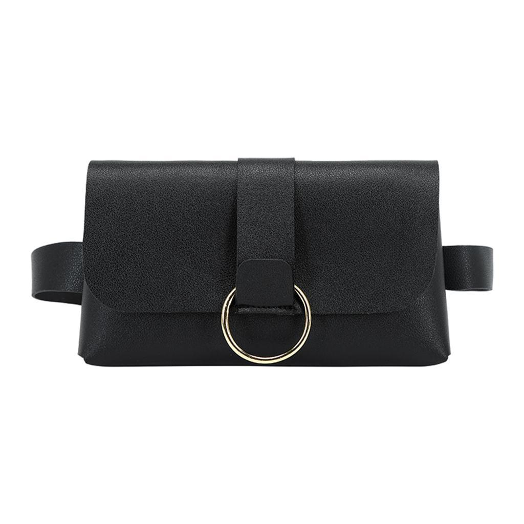 Fanny Pack PU Leather  Purse Waist Bag