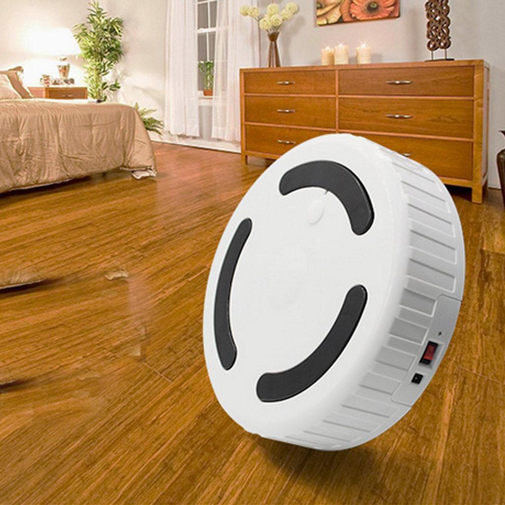 Home Auto Robot Cleaner Smart Robotic Mop Floor Corners Dust Cleaner Sweeper Vacuum Cleaner Round 22cm Diameter