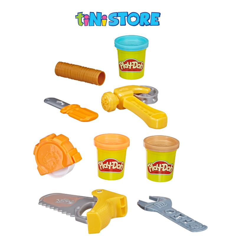 Bộ đồ chơi đất nặn dụng cụ sửa chữa Play Doh