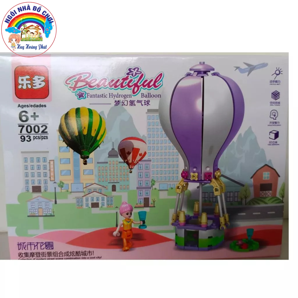 Đồ chơi lắp ráp xếp hình, các mẫu cửa hàng: cửa hàng hoa, cửa hàng nước, cửa hàng bánh...) BEAUTIFUL