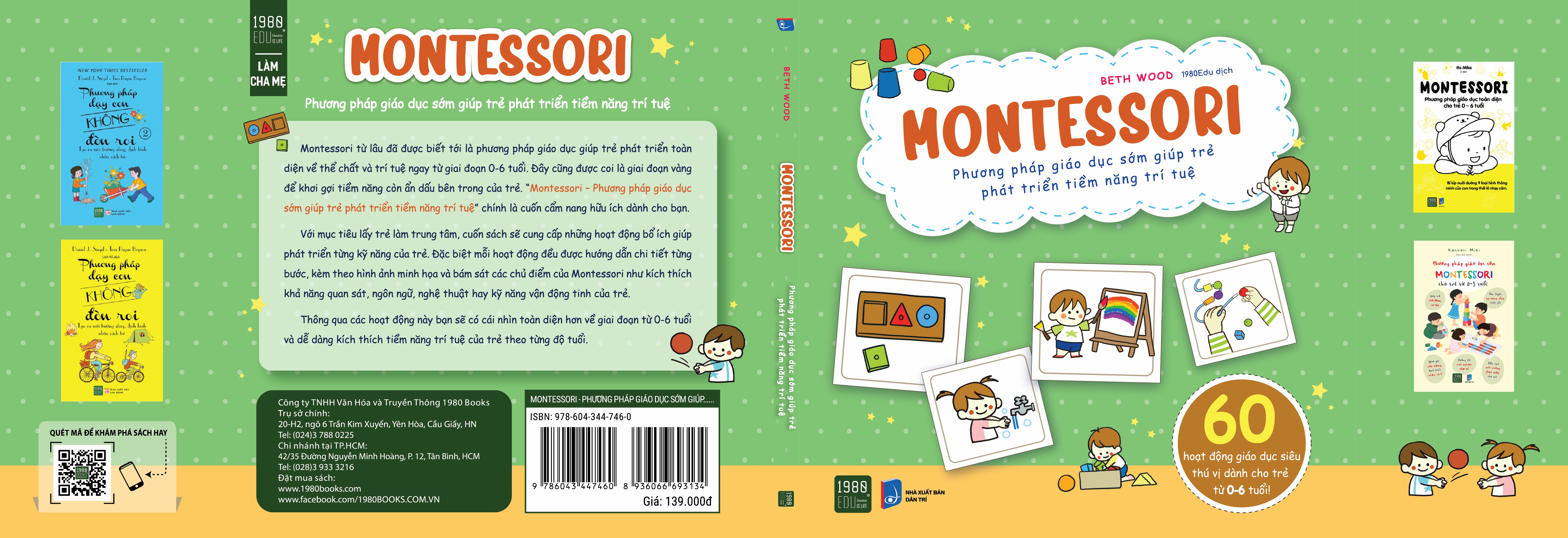 Montessori: Phương pháp giáo dục sớm giúp trẻ phát triển tiềm năng trí tuệ -  Beth Wood