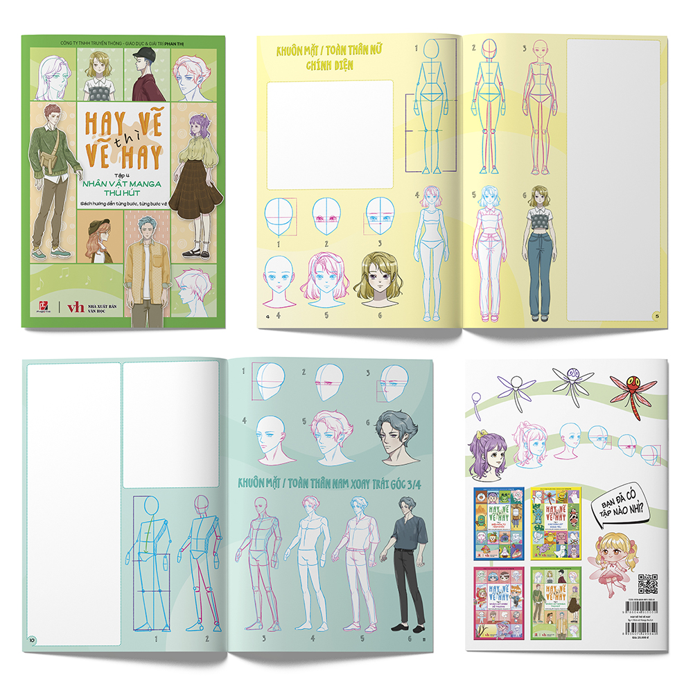 Hay Vẽ Thì Vẽ Hay - Tập 4 - Nhân Vật Manga Thu Hút