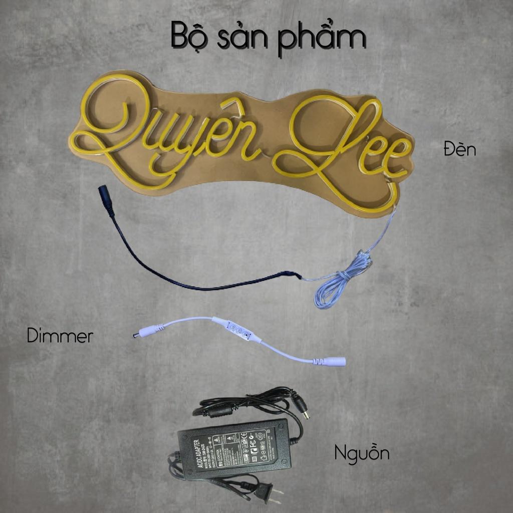 Đèn neon trang trí FUCK OFF - Phù hợp trang trí tường, để bàn, phụ kiện decor nhà