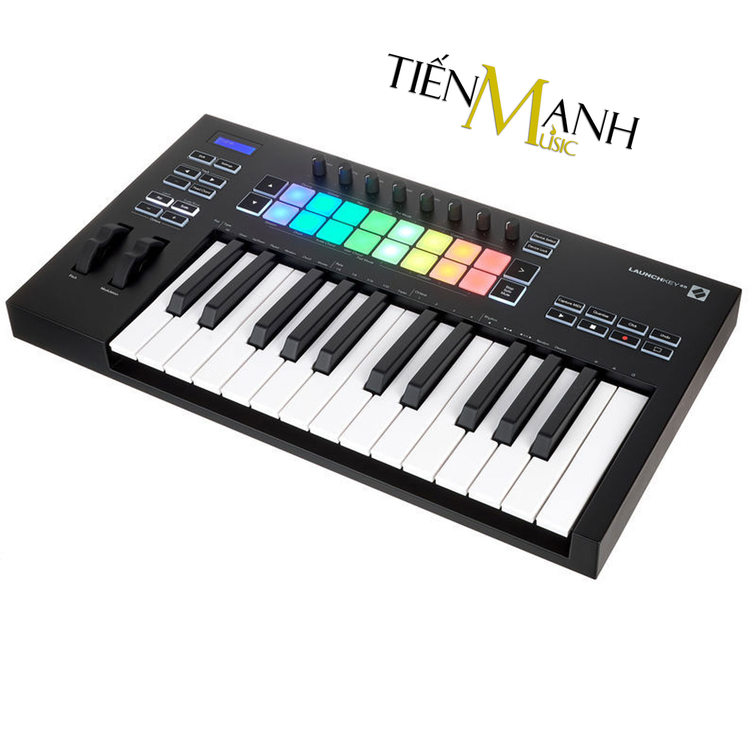 Novation Launchkey 25 MK3 Bàn phím sáng tác - Sản xuất âm nhạc Producer Keyboard Controller for Ableton Live - Kèm Móng Gẩy DreamMaker