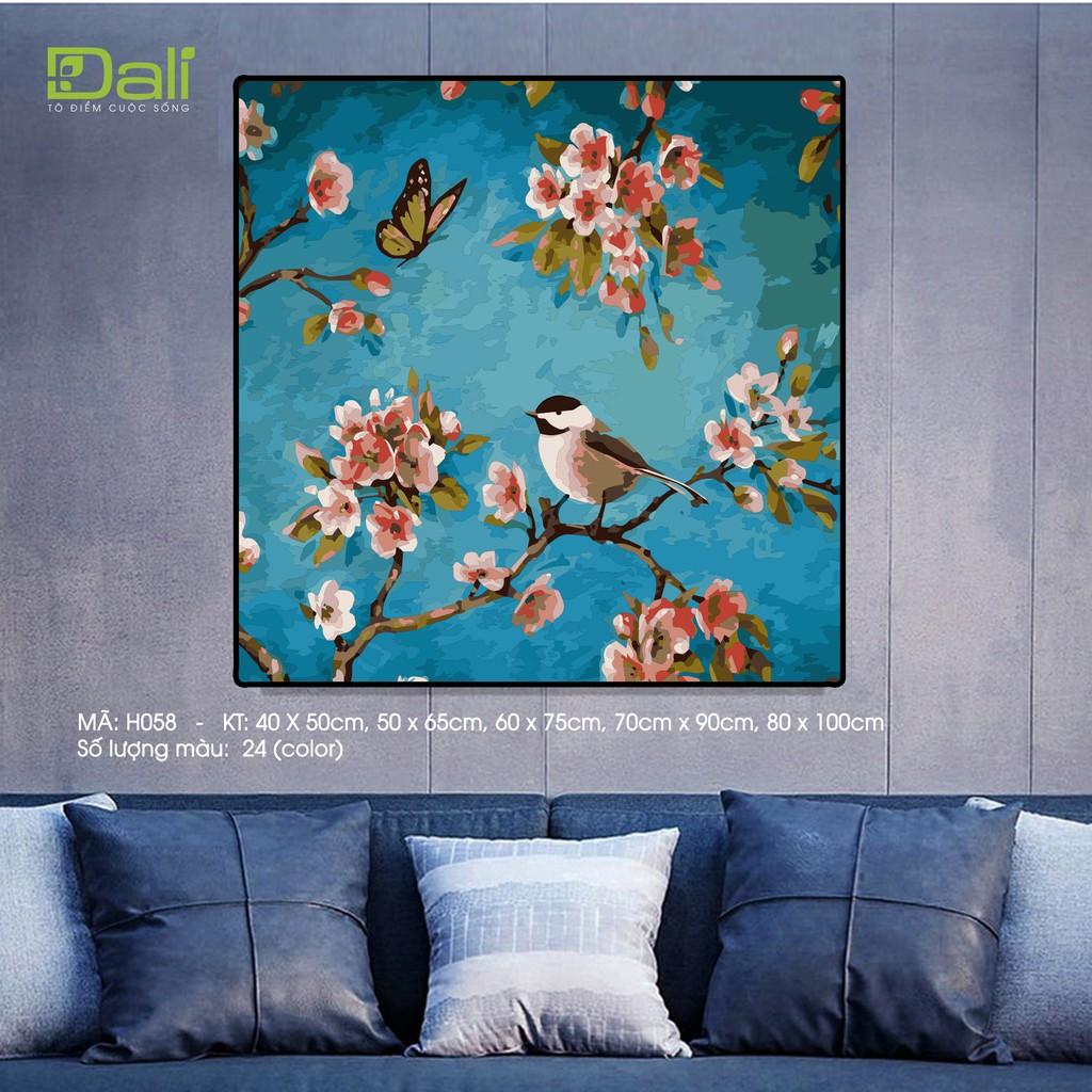 Giảm giá Tranh treo tường tự tô màu số hóa dali tranh hoa h058 - BeeCost Giảm Giá Tranh Treo Tường Tự Tô Màu Số Hóa Dali Tranh Hoa H058 - Beecost