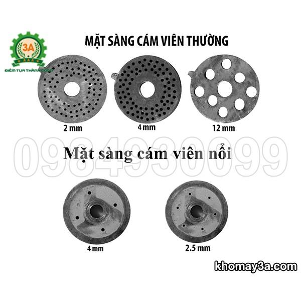 Máy ép cám viên thủy sản 3A7,5Kw (cấp liệu bán tự động)