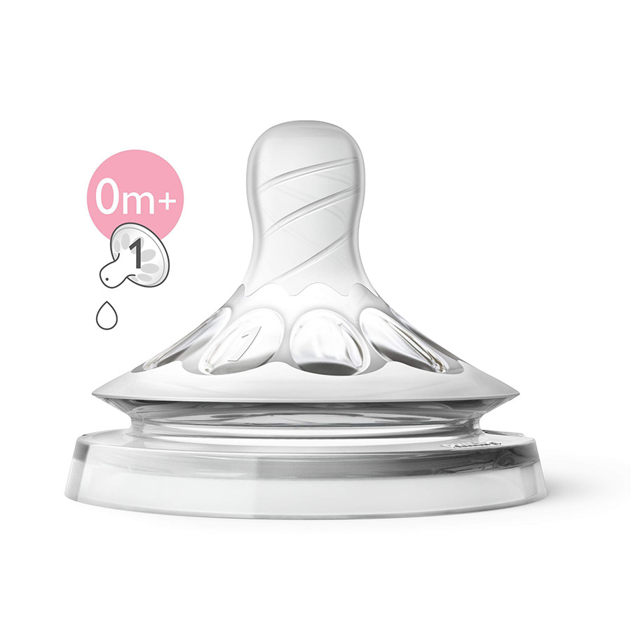 Núm Ty Philips Avent Mô Phỏng Tự Nhiên 0m+/1m+/3m+/6m+/9m+