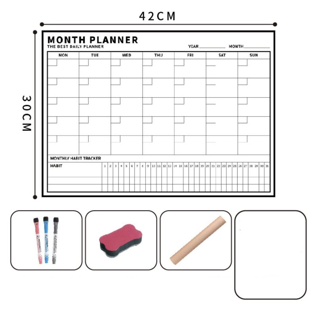 Bảng Quản lý kế hoạch từ tính nam châm Magnetic Planner