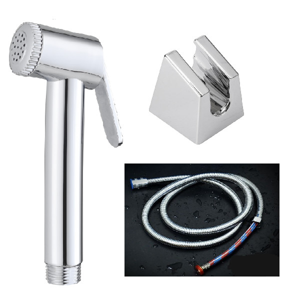 Bộ vòi xịt vệ sinh ty đồng chịu áp cao cấp, dây xịt 3 lớp chống bục