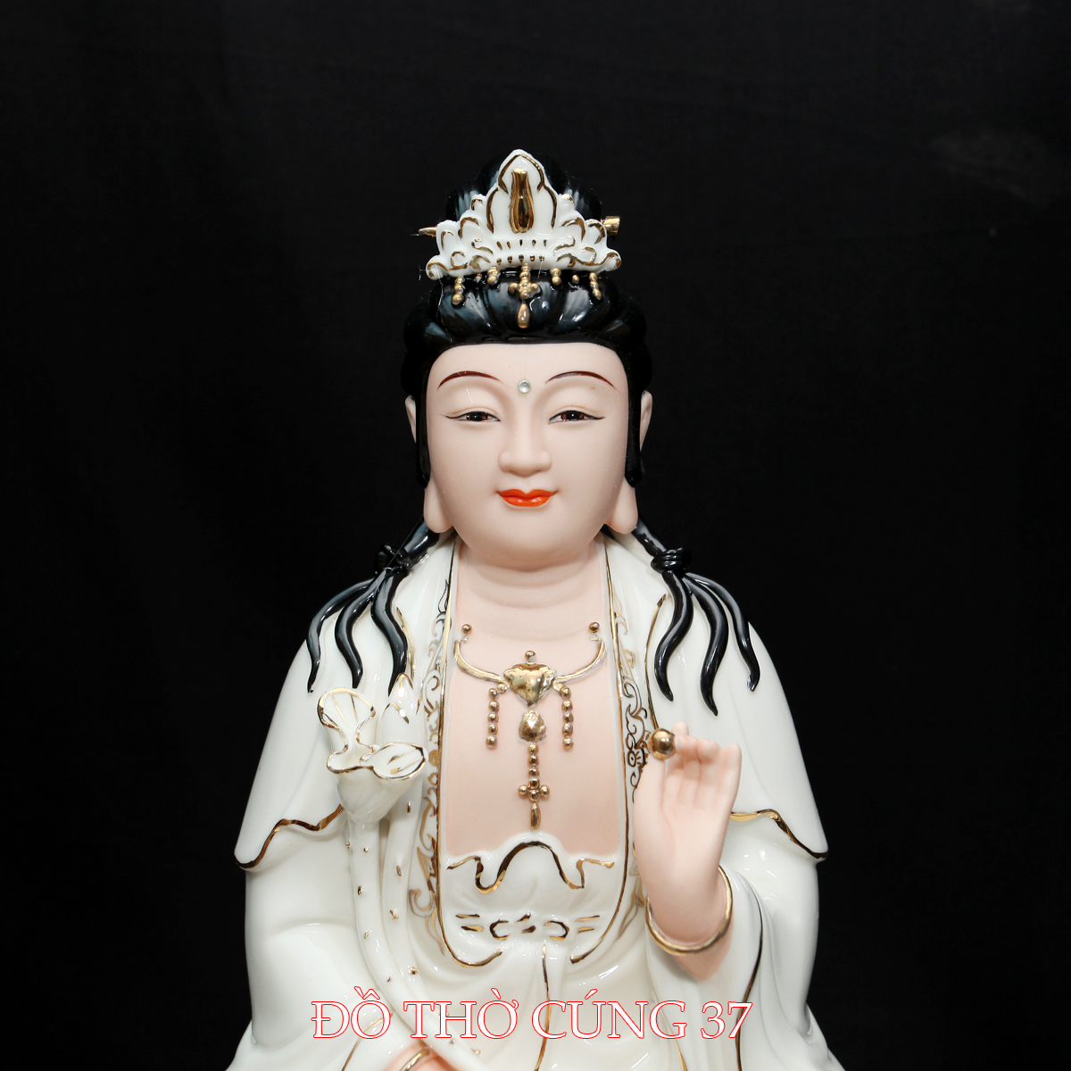 Bộ Tây Phương Tam Thánh - men sứ cao cấp