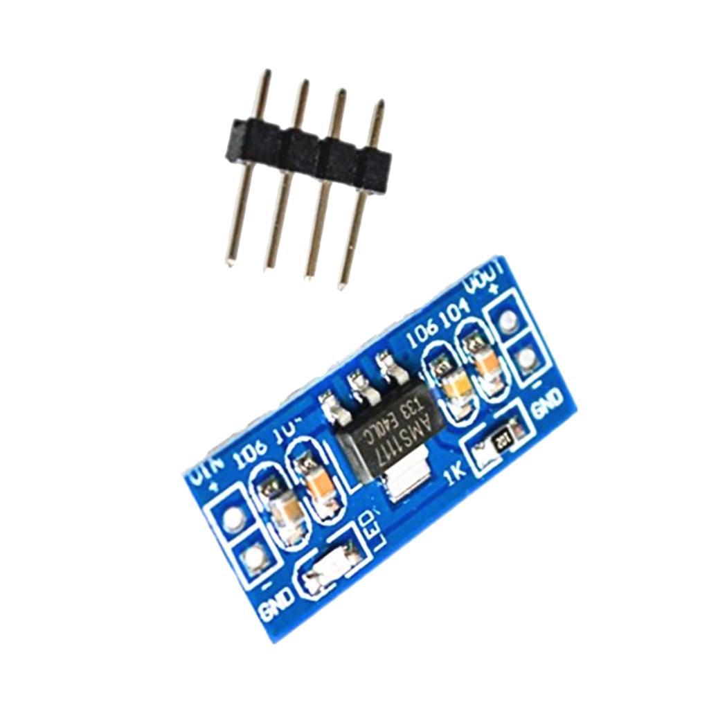 3pcs DC 4.75-12V to 3.3V Power Supply Module AMS1117 800MA