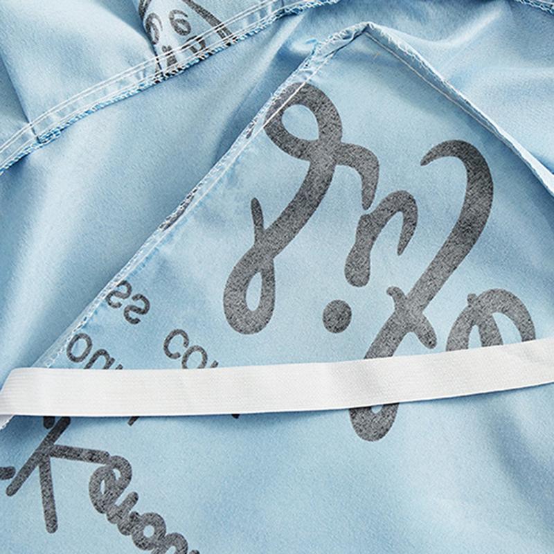 Hình Hoạt Hình Đáng Yêu In Hình Lông Xù Đôi Giường Set 3 Chiếc Mềm Mại Thoải Mái Công Chúa Drap Giường Queen Size Giường Váy Áo Gối Nằm