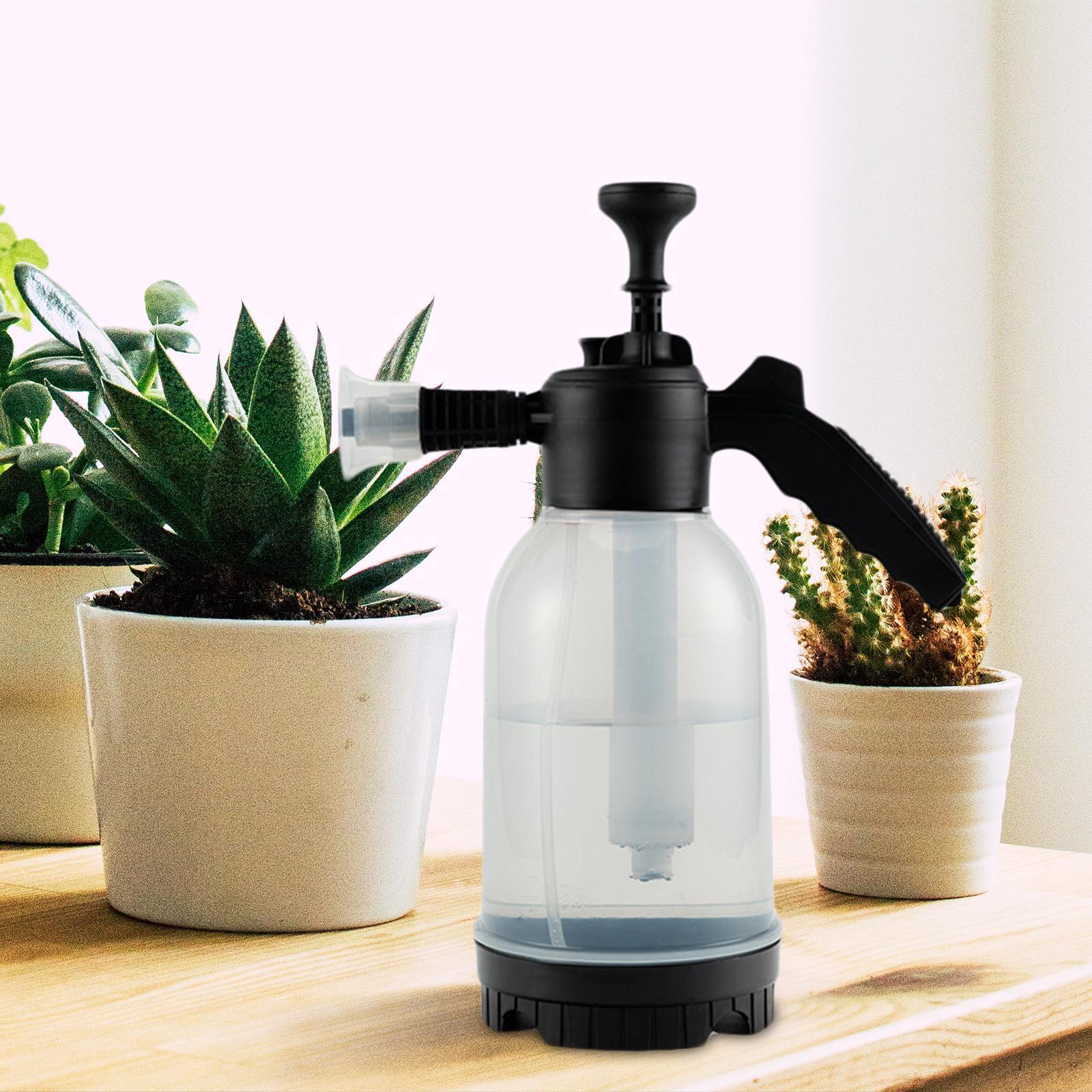 Spray Kettle Manual Foaming Sprayer 60° Spray Range Soap Sprayer Bottle Wind Hand 2L Pressure Foam Sprayer for Home Cleaning