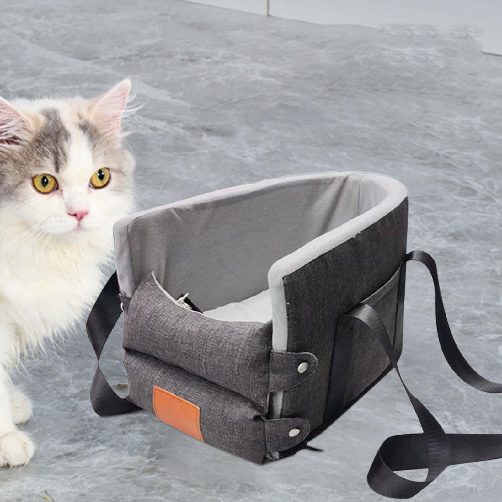 Center Console Dog Seat Portable Detachable and Washable Small Dog Handbag