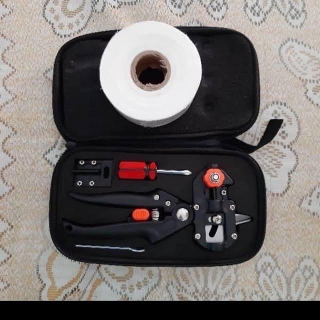 SET Bộ Kéo Ghép Cành Đa Năng Túi Dù + Cuộn Nilon Ghép Tự Hủy