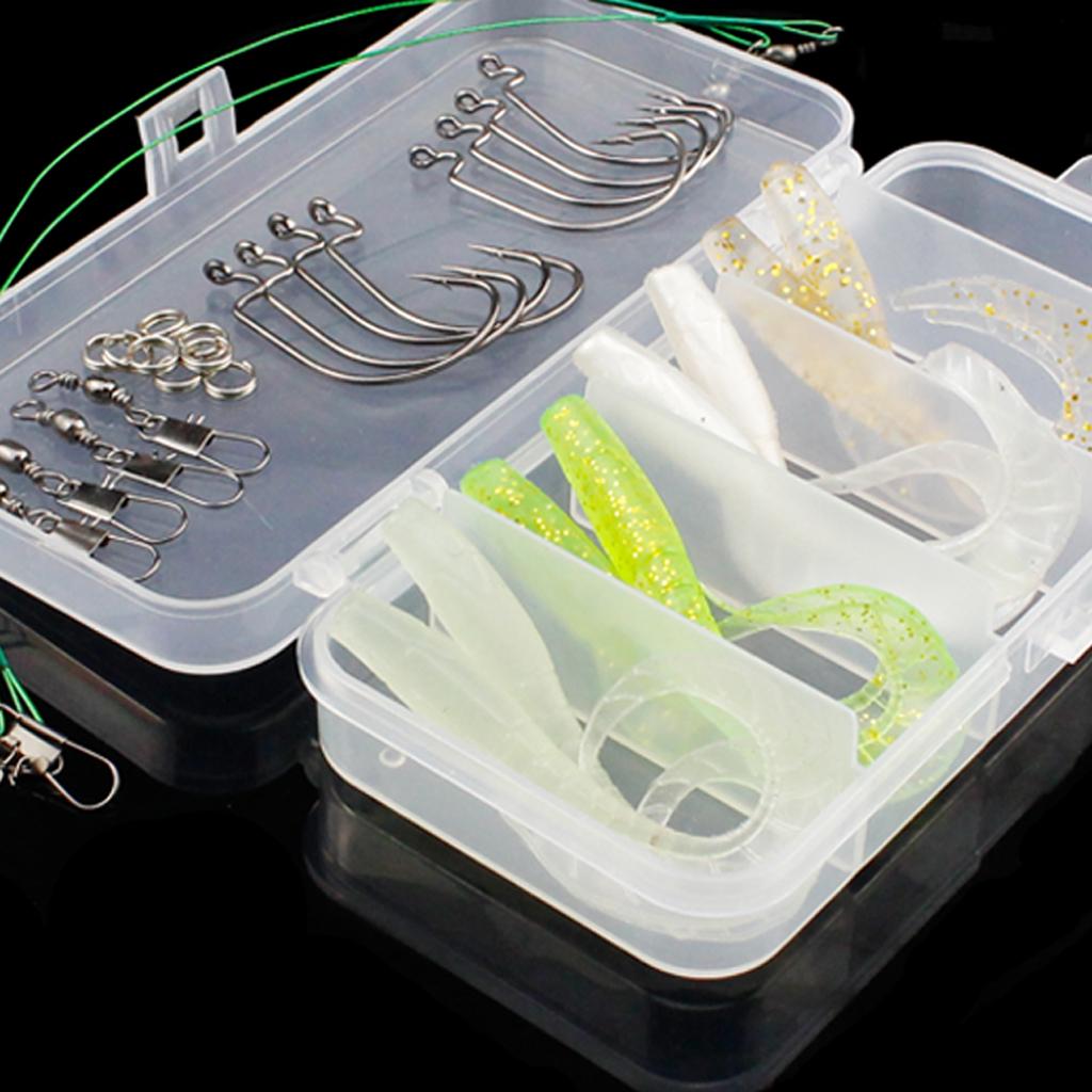5.3cm Worm Shape Fishing Baits Soft Bait Small Lures Fishing Gears