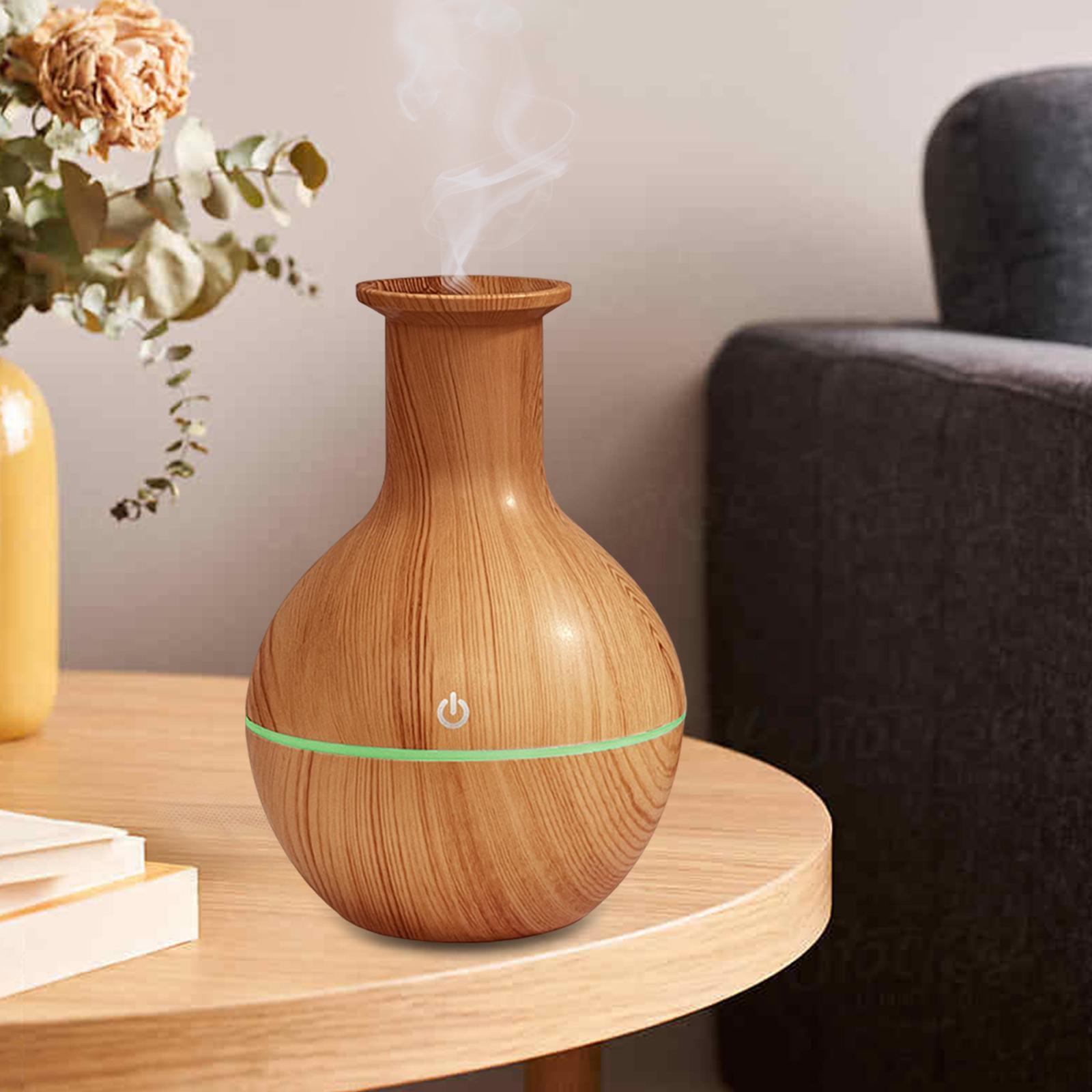 Round Diffuser Silent 130ml with LED Colorful Light  Humidifier