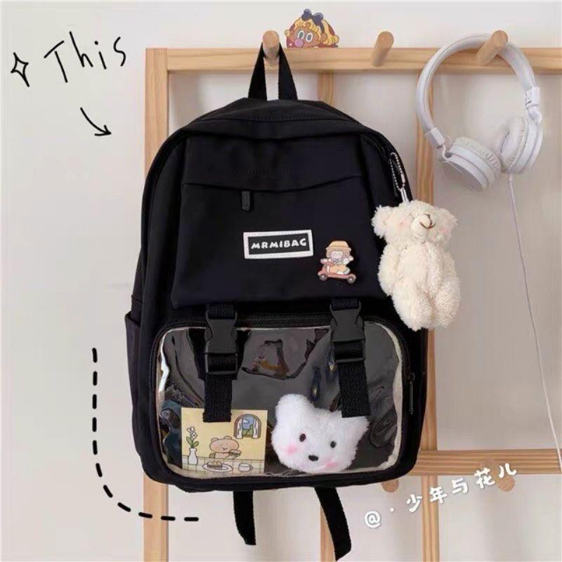 Balo thời trang nam nữ MiNiBag ulzzang laptop đi học balo giá rẻ