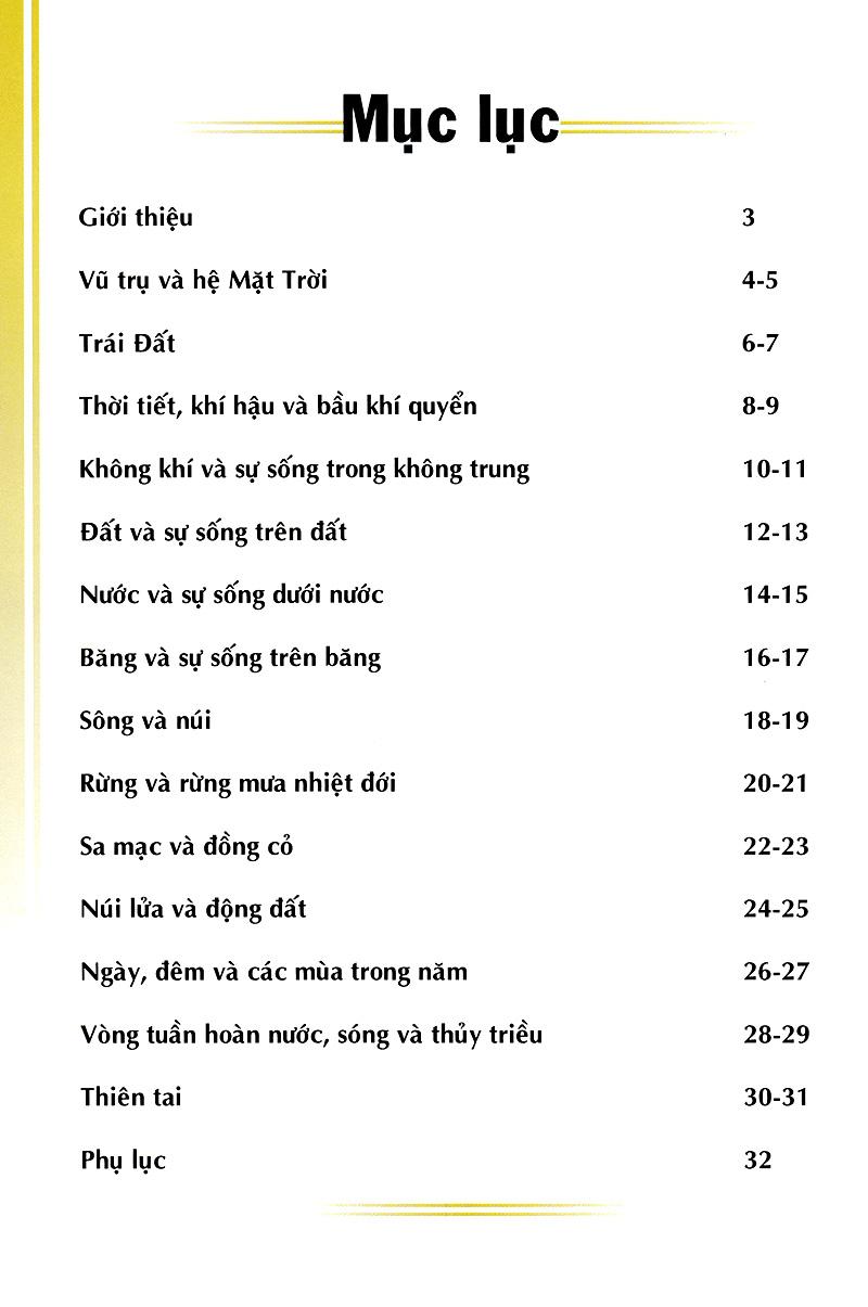 Bách Khoa Thư Kỳ Diệu Cho Trẻ Em - Trái Đất (Tái Bản)