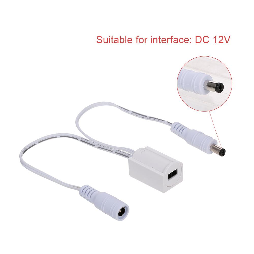 Công tắc cảm biến quét tay nhạy, khoảng cách quét tay khoảng 1-6cm, phù hợp với đèn dải LED hoặc bất cứ nơi nào cần công tắc cảm ứng.