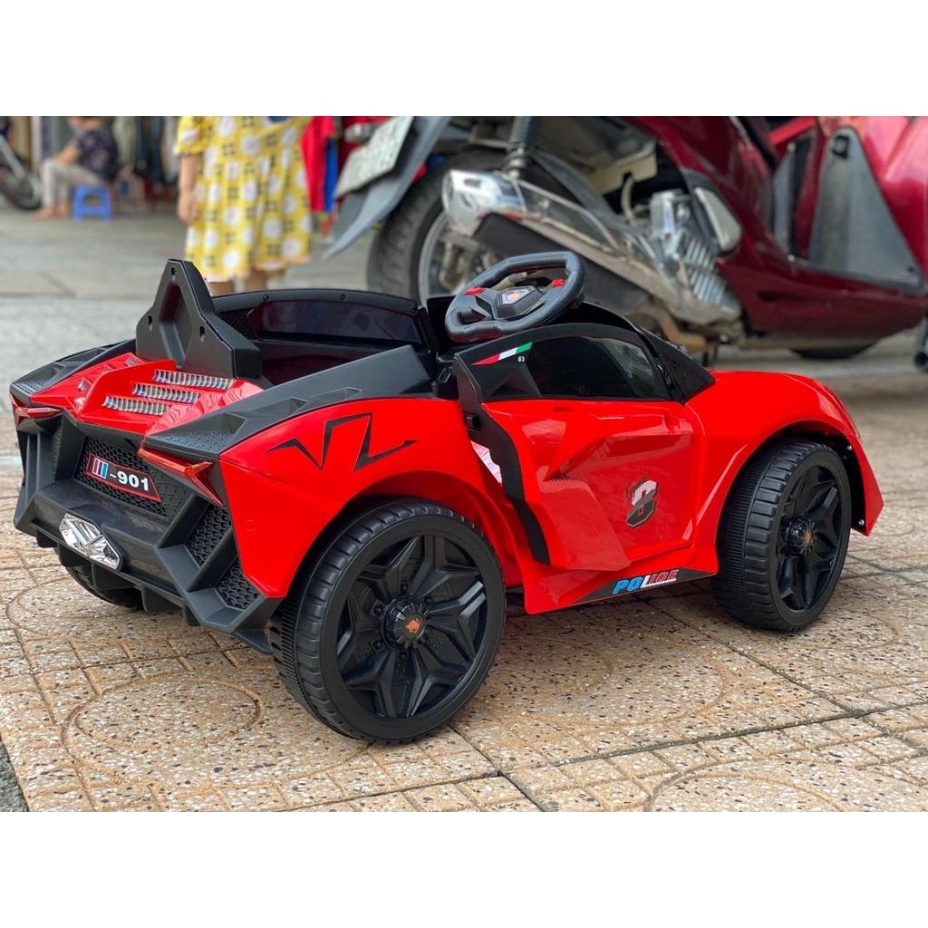 oto điện trẻ em Lamborghini cao cấp có điều khiển từ xa