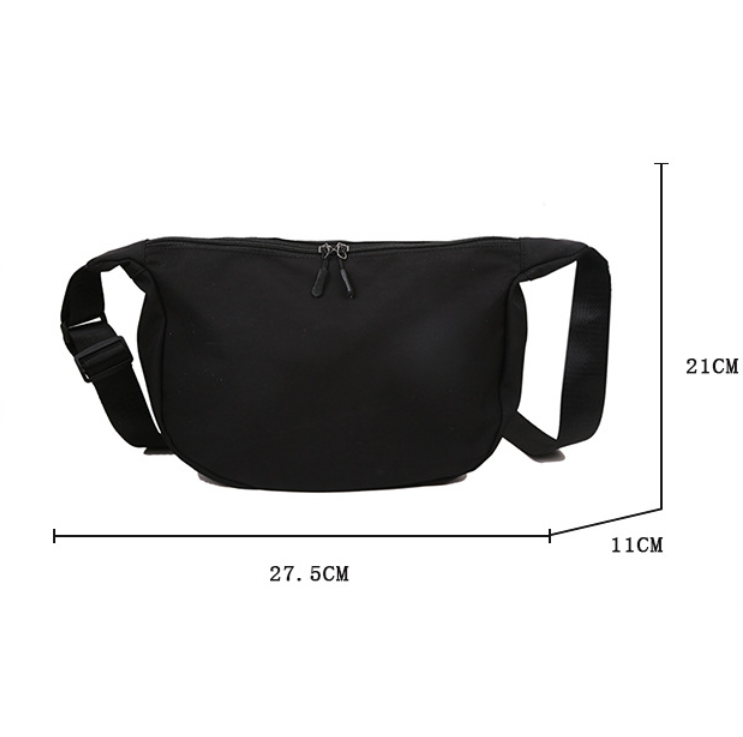 Túi đeo chéo nữ thời trang vải Poly chống nước dáng thuyền Ulzzang đi chơi chụp ảnh cá tính