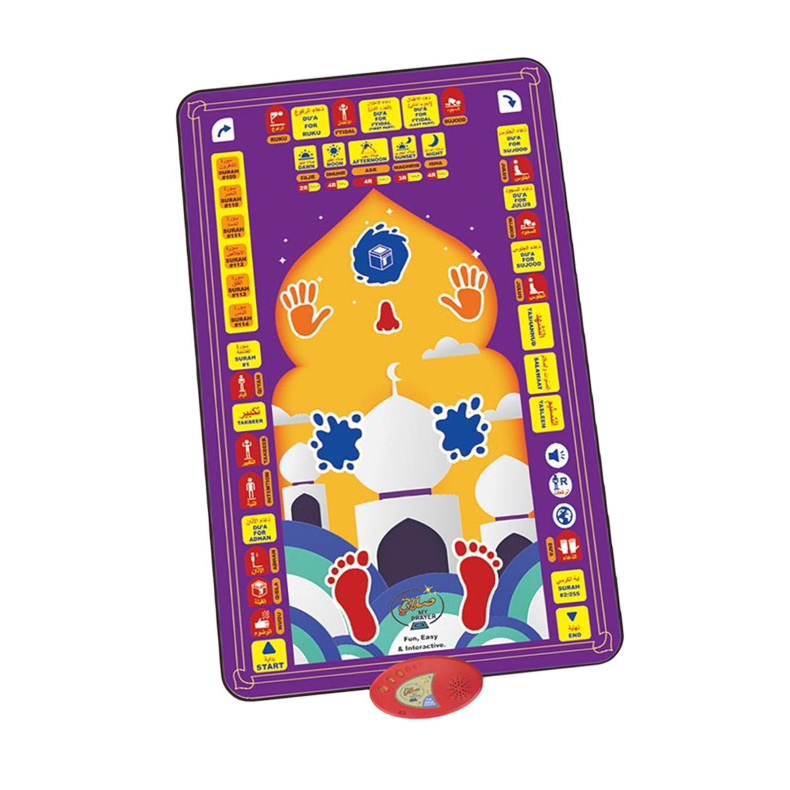 Prayer Rug Portable Interactive for Living Room Kids