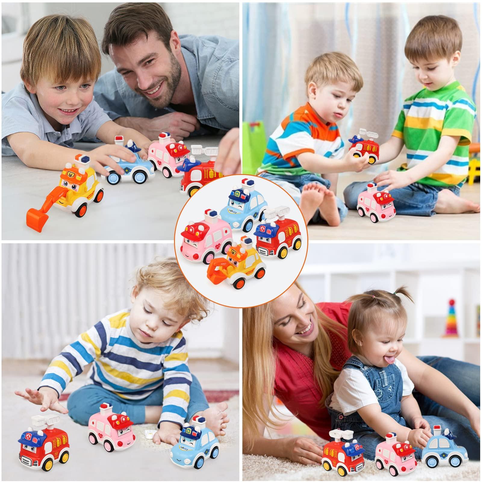 Xe nhỏ, xe nhỏ Mini Mini -toy, xe đồ chơi ma sát, trò chơi giáo dục cho các chàng trai trẻ em 1 2 3 4 5 tuổi