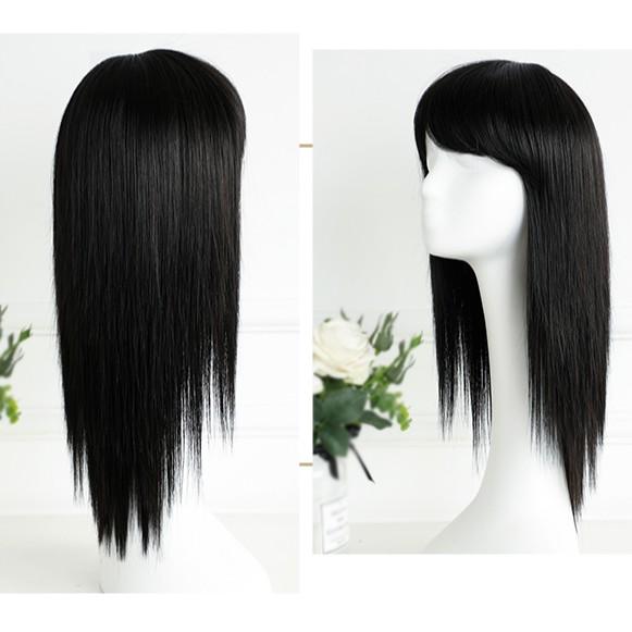 Tóc giả nữ nguyên đầu kiểu chiếc lá dễ thương, hàng cao cấp - TG11