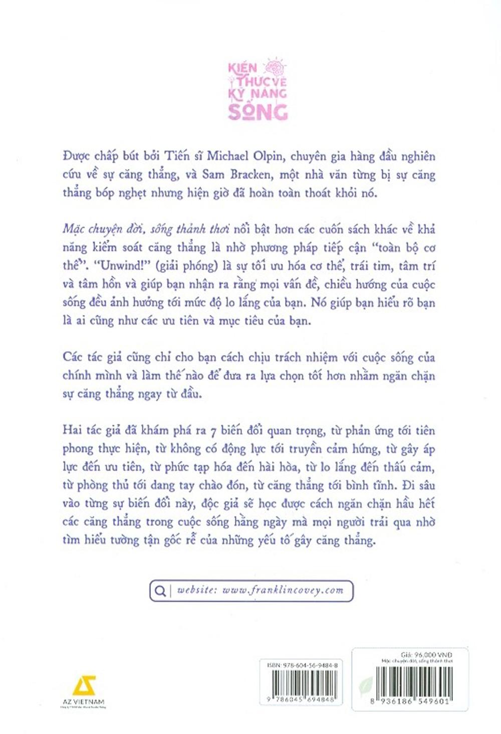 Mặc Chuyện Đời Sống Thảnh Thơi (Tặng Kèm: 1 Bookmark)