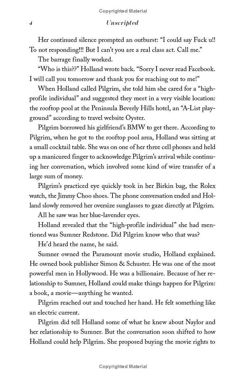 Sách ngoại văn: Unscripted - The Epic Battle For A Media Empire And The Redstone Family Legacy